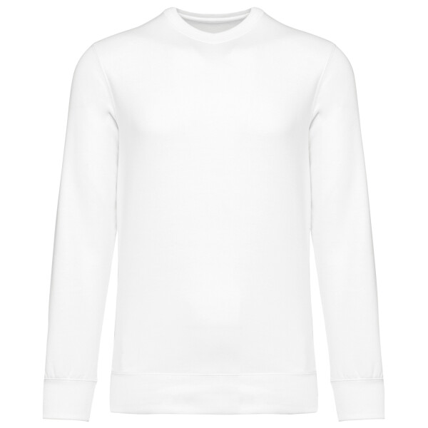 Gerecycleerde uniseks sweater met ronde hals Thumbnail