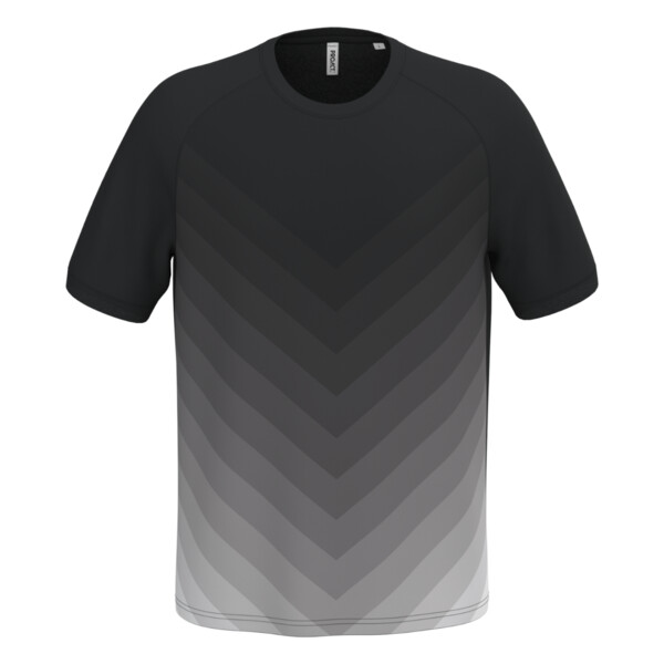 Sport-t-shirt van gesublimeerd polyester uniseks Thumbnail